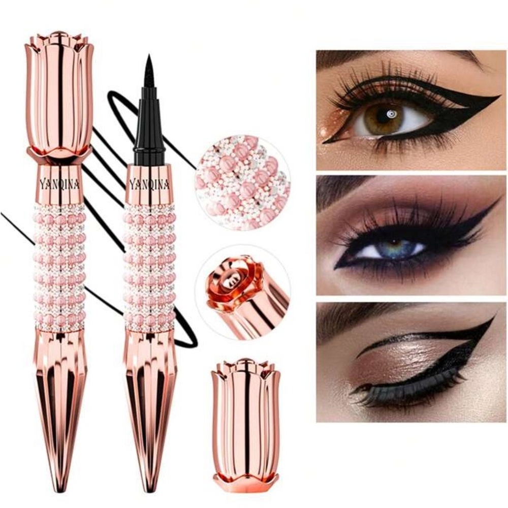 Rose Gold bedazzled Eyeliner Pen